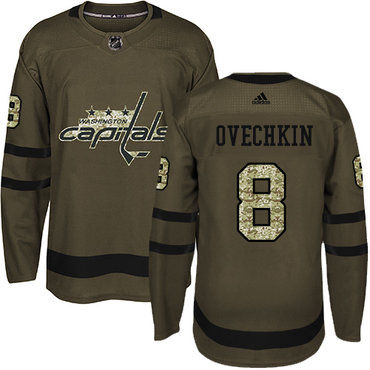 Adidas Capitals #8 Alex Ovechkin Green Salute to Service Stitched NHL Jersey Adidas Capitals #8 Alex Ovechkin Green Salute to Service Stitched NHL Jersey