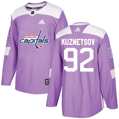 Adidas Capitals #92 Evgeny Kuznetsov Purple Authentic Fights Cancer Stitched Youth NHL Jersey Adidas Capitals #92 Evgeny Kuznetsov Purple Authentic Fights Cancer Stitched Youth NHL Jersey
