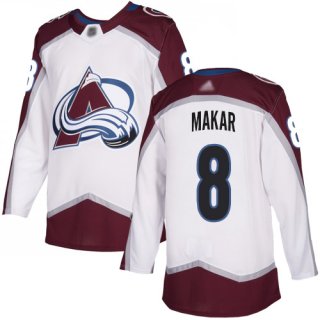 Adidas Colorado Avalanche #8 Cale Makar White Road Authentic Stitched NHL Jersey Adidas Colorado Avalanche #8 Cale Makar White Road Authentic Stitched NHL Jersey