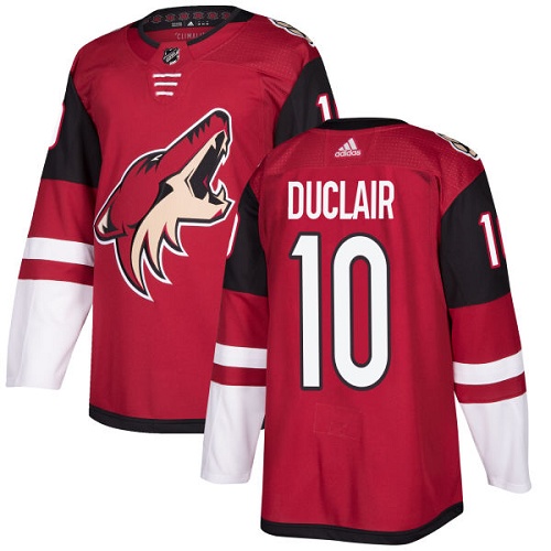 Adidas Coyotes #10 Anthony Duclair Maroon Home Authentic Stitched NHL Jersey Adidas Coyotes #10 Anthony Duclair Maroon Home Authentic Stitched NHL Jersey