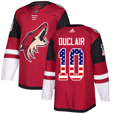 Adidas Coyotes #10 Anthony Duclair Maroon Home Authentic USA Flag Stitched Youth NHL Jersey Adidas Coyotes #10 Anthony Duclair Maroon Home Authentic USA Flag Stitched Youth NHL Jersey