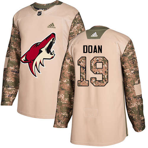 Adidas Coyotes #19 Shane Doan Camo Authentic 2017 Veterans Day Stitched Youth NHL Jersey Adidas Coyotes #19 Shane Doan Camo Authentic 2017 Veterans Day Stitched Youth NHL Jersey