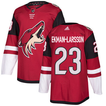 Adidas Coyotes #23 Oliver Ekman-Larsson Maroon Home Authentic Stitched Youth NHL Jersey Adidas Coyotes #23 Oliver Ekman-Larsson Maroon Home Authentic Stitched Youth NHL Jersey