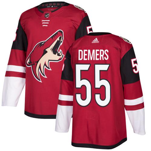 Adidas Coyotes #55 Jason Demers Maroon Home Authentic Stitched NHL Jersey Adidas Coyotes #55 Jason Demers Maroon Home Authentic Stitched NHL Jersey