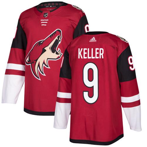 Adidas Coyotes #9 Clayton Keller Maroon Home Authentic Stitched NHL Jersey Adidas Coyotes #9 Clayton Keller Maroon Home Authentic Stitched NHL Jersey
