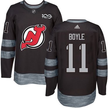 Adidas Devils #11 Brian Boyle Black 1917-2017 100th Anniversary Stitched NHL Jersey Adidas Devils #11 Brian Boyle Black 1917-2017 100th Anniversary Stitched NHL Jersey
