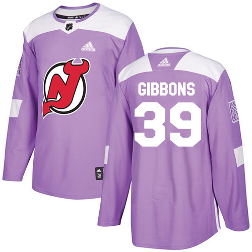Adidas Devils #39 Brian Gibbons Purple Authentic Fights Cancer Stitched Youth NHL Jersey Adidas Devils #39 Brian Gibbons Purple Authentic Fights Cancer Stitched Youth NHL Jersey