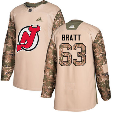 Adidas Devils #63 Jesper Bratt Camo Authentic 2017 Veterans Day Stitched Youth NHL Jersey Adidas Devils #63 Jesper Bratt Camo Authentic 2017 Veterans Day Stitched Youth NHL Jersey