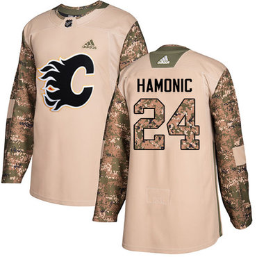 Adidas Flames #24 Travis Hamonic Camo Authentic 2017 Veterans Day Stitched NHL Jersey Adidas Flames #24 Travis Hamonic Camo Authentic 2017 Veterans Day Stitched NHL Jersey