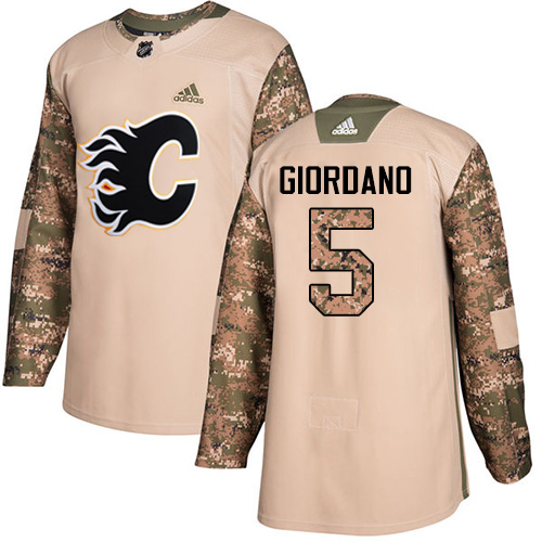 Adidas Flames #5 Mark Giordano Camo Authentic 2017 Veterans Day Stitched NHL Jersey Adidas Flames #5 Mark Giordano Camo Authentic 2017 Veterans Day Stitched NHL Jersey