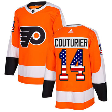 Adidas Flyers #14 Sean Couturier Orange Home Authentic USA Flag Stitched Youth NHL Jersey Adidas Flyers #14 Sean Couturier Orange Home Authentic USA Flag Stitched Youth NHL Jersey