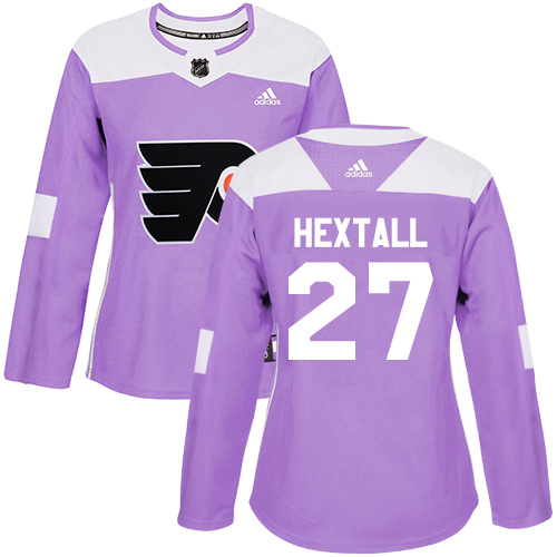 Adidas Flyers #27 Ron Hextall Purple Authentic Fights Cancer Women's Stitched NHL Jersey Adidas Flyers #27 Ron Hextall Purple Authentic Fights Cancer Women's Stitched NHL Jersey