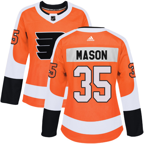 Adidas Flyers #35 Steve Mason Orange Home Authentic Women's Stitched NHL Jersey Adidas Flyers #35 Steve Mason Orange Home Authentic Women's Stitched NHL Jersey