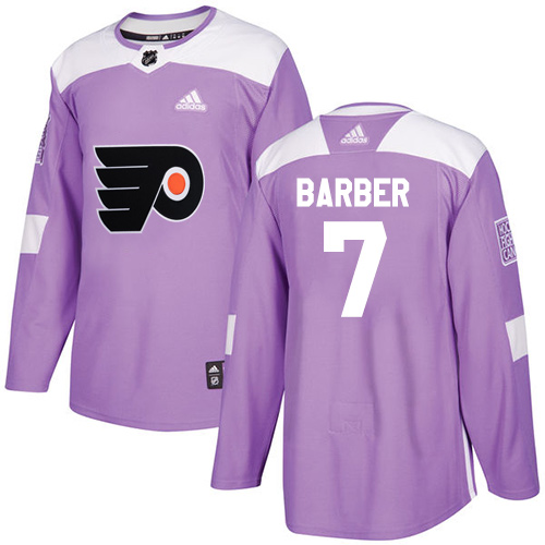 Adidas Flyers #7 Bill Barber Purple Authentic Fights Cancer Stitched Youth NHL Jersey Adidas Flyers #7 Bill Barber Purple Authentic Fights Cancer Stitched Youth NHL Jersey