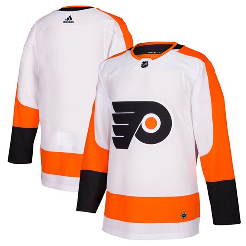 Adidas Flyers Blank White Road Authentic Stitched NHL Jersey Adidas Flyers Blank White Road Authentic Stitched NHL Jersey