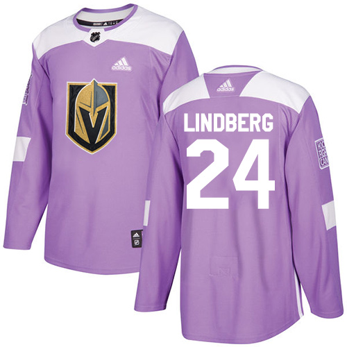 Adidas Golden Knights #24 Oscar Lindberg Purple Authentic Fights Cancer Stitched Youth NHL Jersey Adidas Golden Knights #24 Oscar Lindberg Purple Authentic Fights Cancer Stitched Youth NHL Jersey