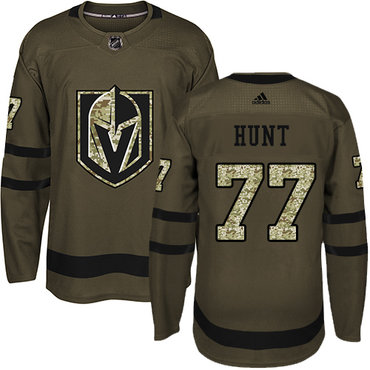 Adidas Golden Knights #77 Brad Hunt Green Salute to Service Stitched Youth NHL Jersey Adidas Golden Knights #77 Brad Hunt Green Salute to Service Stitched Youth NHL Jersey