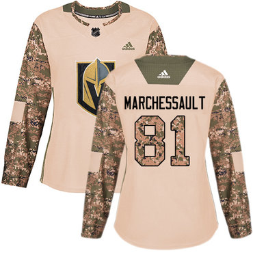 Adidas Golden Knights #81 Jonathan Marchessault Camo Authentic 2017 Veterans Day Women's Stitched NHL Jersey Adidas Golden Knights #81 Jonathan Marchessault Camo Authentic 2017 Veterans Day Women's Stitched NHL Jersey