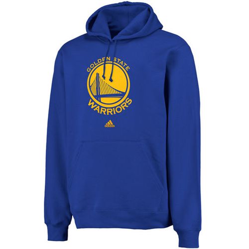 Adidas Golden State Warriors Logo Pullover Hoodie Sweatshirt Royal Adidas Golden State Warriors Logo Pullover Hoodie Sweatshirt Royal