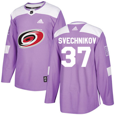 Adidas Hurricanes #37 Andrei Svechnikov Purple Authentic Fights Cancer Stitched NHL Jersey Adidas Hurricanes #37 Andrei Svechnikov Purple Authentic Fights Cancer Stitched NHL Jersey