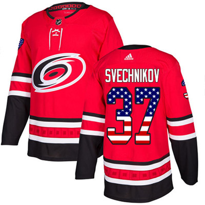 Adidas Hurricanes #37 Andrei Svechnikov Red Home Authentic USA Flag Stitched Youth NHL Jersey Adidas Hurricanes #37 Andrei Svechnikov Red Home Authentic USA Flag Stitched Youth NHL Jersey