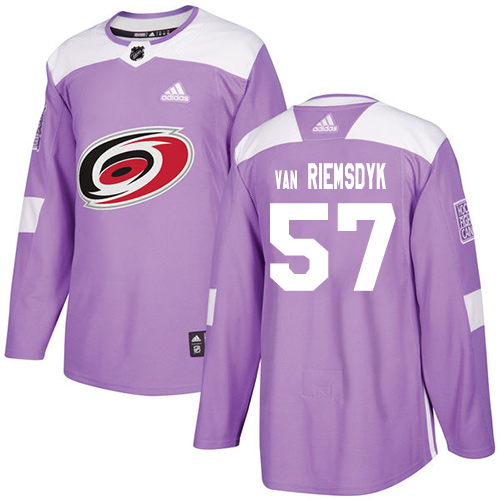 Adidas Hurricanes #57 Trevor Van Riemsdyk Purple Authentic Fights Cancer Stitched Youth NHL Jersey Adidas Hurricanes #57 Trevor Van Riemsdyk Purple Authentic Fights Cancer Stitched Youth NHL Jersey