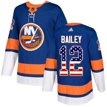 Adidas Islanders #12 Josh Bailey Royal Blue Home Authentic USA Flag Stitched Youth NHL Jersey Adidas Islanders #12 Josh Bailey Royal Blue Home Authentic USA Flag Stitched Youth NHL Jersey