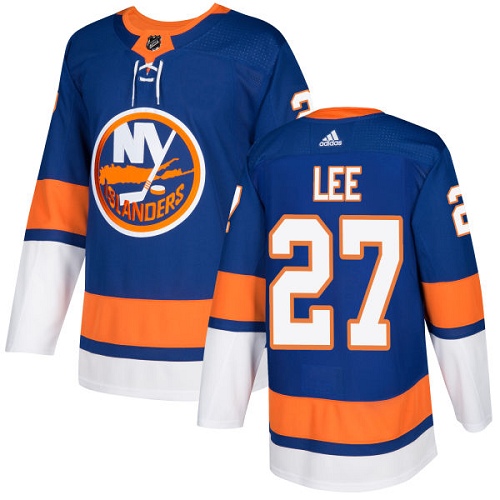 Adidas Islanders #27 Anders Lee Royal Blue Home Authentic Stitched Youth NHL Jersey Adidas Islanders #27 Anders Lee Royal Blue Home Authentic Stitched Youth NHL Jersey