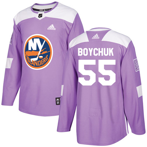 Adidas Islanders #55 Johnny Boychuk Purple Authentic Fights Cancer Stitched Youth NHL Jersey Adidas Islanders #55 Johnny Boychuk Purple Authentic Fights Cancer Stitched Youth NHL Jersey