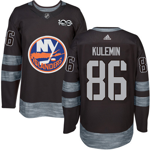 Adidas Islanders #86 Nikolay Kulemin Black 1917-2017 100th Anniversary Stitched NHL Jersey Adidas Islanders #86 Nikolay Kulemin Black 1917-2017 100th Anniversary Stitched NHL Jersey