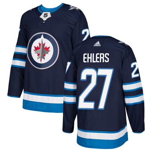 Adidas Jets #27 Nikolaj Ehlers Navy Blue Home Authentic Stitched Youth NHL Jersey Adidas Jets #27 Nikolaj Ehlers Navy Blue Home Authentic Stitched Youth NHL Jersey