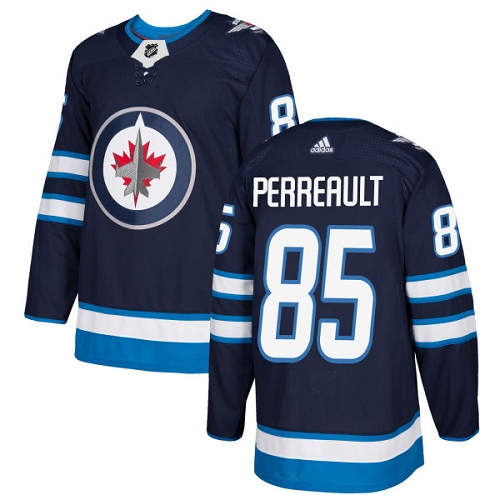 Adidas Jets #85 Mathieu Perreault Navy Blue Home Authentic Stitched NHL Jersey Adidas Jets #85 Mathieu Perreault Navy Blue Home Authentic Stitched NHL Jersey