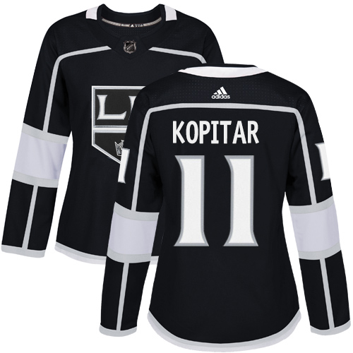 Adidas Kings #11 Anze Kopitar Black Home Authentic Women's Stitched NHL Jersey Adidas Kings #11 Anze Kopitar Black Home Authentic Women's Stitched NHL Jersey