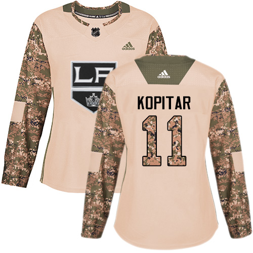 Adidas Kings #11 Anze Kopitar Camo Authentic 2017 Veterans Day Women's Stitched NHL Jersey Adidas Kings #11 Anze Kopitar Camo Authentic 2017 Veterans Day Women's Stitched NHL Jersey