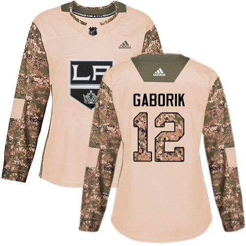 Adidas Kings #12 Marian Gaborik Camo Authentic 2017 Veterans Day Women's Stitched NHL Jersey Adidas Kings #12 Marian Gaborik Camo Authentic 2017 Veterans Day Women's Stitched NHL Jersey