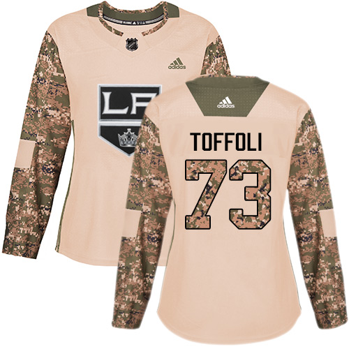 Adidas Kings #73 Tyler Toffoli Camo Authentic 2017 Veterans Day Women's Stitched NHL Jersey Adidas Kings #73 Tyler Toffoli Camo Authentic 2017 Veterans Day Women's Stitched NHL Jersey