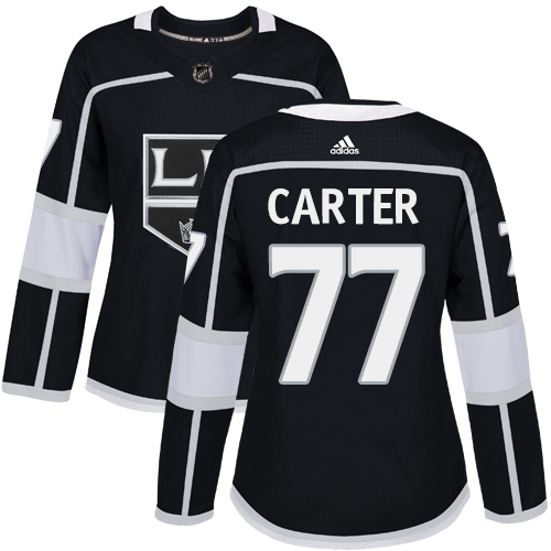 Adidas Kings #77 Jeff Carter Black Home Authentic Women's Stitched NHL Jersey Adidas Kings #77 Jeff Carter Black Home Authentic Women's Stitched NHL Jersey