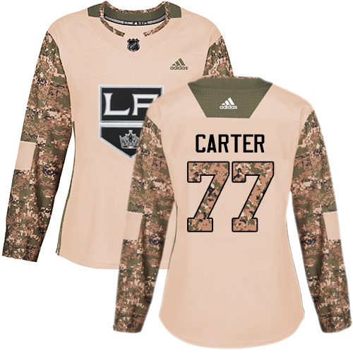 Adidas Kings #77 Jeff Carter Camo Authentic 2017 Veterans Day Women's Stitched NHL Jersey Adidas Kings #77 Jeff Carter Camo Authentic 2017 Veterans Day Women's Stitched NHL Jersey