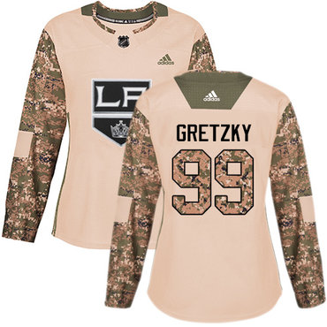 Adidas Kings #99 Wayne Gretzky Camo Authentic 2017 Veterans Day Women's Stitched NHL Jersey Adidas Kings #99 Wayne Gretzky Camo Authentic 2017 Veterans Day Women's Stitched NHL Jersey