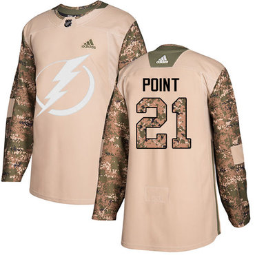 Adidas Lightning #21 Brayden Point Camo Authentic 2017 Veterans Day Stitched NHL Jersey Adidas Lightning #21 Brayden Point Camo Authentic 2017 Veterans Day Stitched NHL Jersey