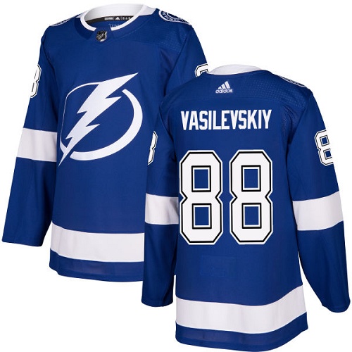 Adidas Lightning #88 Andrei Vasilevskiy Blue Home Authentic Stitched Youth NHL Jersey Adidas Lightning #88 Andrei Vasilevskiy Blue Home Authentic Stitched Youth NHL Jersey