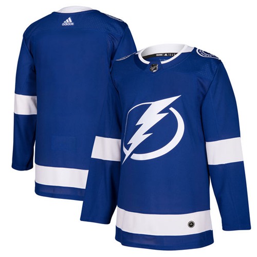 Adidas Lightning Blank Blue Home Authentic Stitched NHL Jersey Adidas Lightning Blank Blue Home Authentic Stitched NHL Jersey