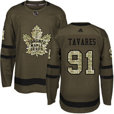 Adidas Maple Leafs #91 John Tavares Green Salute to Service Stitched Youth NHL Jersey Adidas Maple Leafs #91 John Tavares Green Salute to Service Stitched Youth NHL Jersey