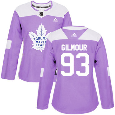 Adidas Maple Leafs #93 Doug Gilmour Purple Authentic Fights Cancer Women's Stitched NHL Jersey Adidas Maple Leafs #93 Doug Gilmour Purple Authentic Fights Cancer Women's Stitched NHL Jersey