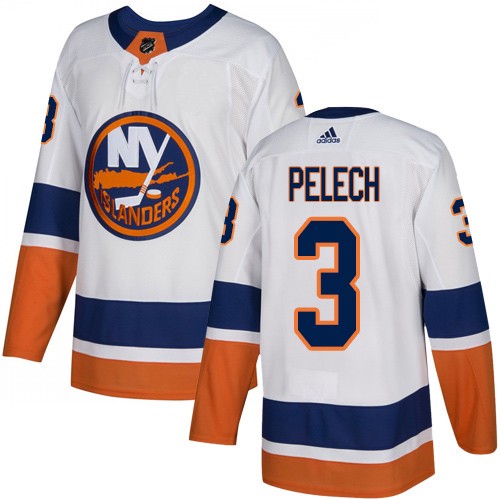 Adidas New York Islanders #3 Adam Pelech White Away Authentic Stitched NHL Jersey Adidas New York Islanders #3 Adam Pelech White Away Authentic Stitched NHL Jersey