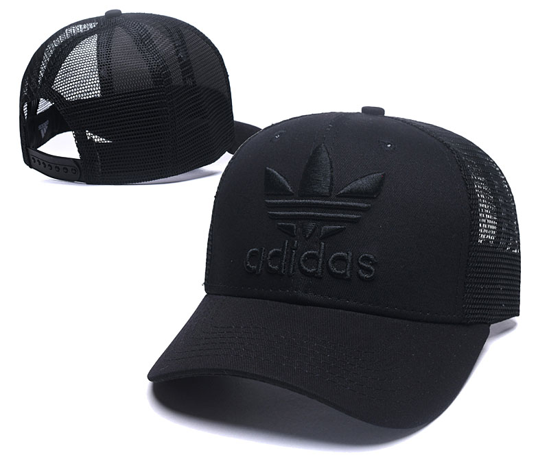 Adidas Originals Black Peaked Adjustable Hat GS