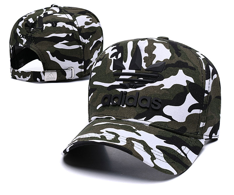 Adidas Originals Classic Camo Camo Peaked Adjustable Hat TX