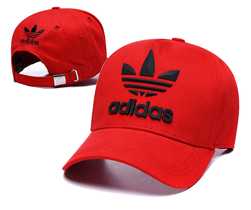 Adidas Originals Classic Red Peaked Adjustable Hat TX Adidas Originals Classic Red Peaked Adjustable Hat TX