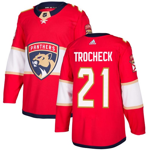 Adidas Panthers #21 Vincent Trocheck Red Home Authentic Stitched Youth NHL Jersey Adidas Panthers #21 Vincent Trocheck Red Home Authentic Stitched Youth NHL Jersey
