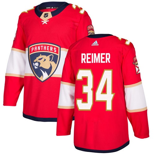 Adidas Panthers #34 James Reimer Red Home Authentic Stitched Youth NHL Jersey Adidas Panthers #34 James Reimer Red Home Authentic Stitched Youth NHL Jersey